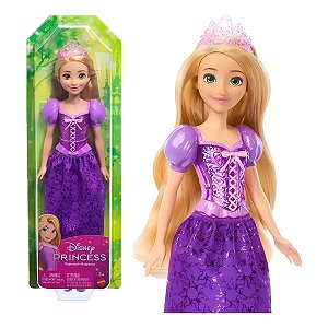 RAPUNZEL DISNEY PRINCESAS SAIA CINTILANTE - MATTEL