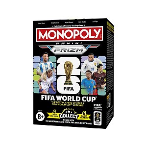 JOGO MONOPOLY PANINI PRIZM FIFA EDITION BOOSTER PACK 1 - HASBRO