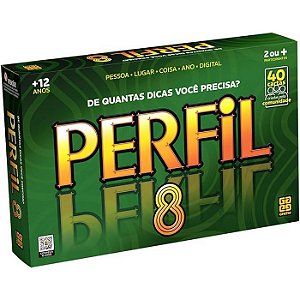 JOGO DE TABULEIRO PERFIL 8 - GROW