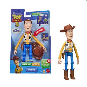 DISNEY PIXAR TOY STORY WOODY INTERATIVO - MATTEL
