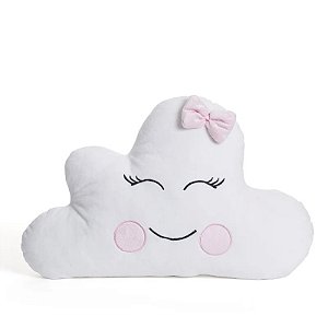 ALMOFADA NUVEM DE PELUCIA 45 X 28 CM - BRUMAR