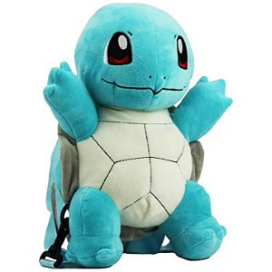 MOCHILA POKEMON SQUIRTLE 30 CM - BBR TOYS