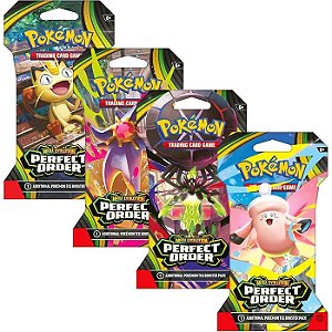 POKEMON TCG EM INGLES PACOTE UNITARIO PERFECT ORDER - THE POKEMON COMPANY
