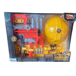 KIT DE FERRAMENTAS EQUIPE DE CONSTRUÇÃO - ZOOP TOYS
