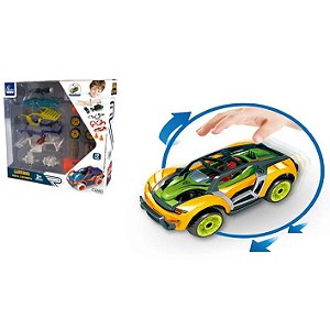 CARRINHO MONTA E DESMONTA AMARELO - FENIX
