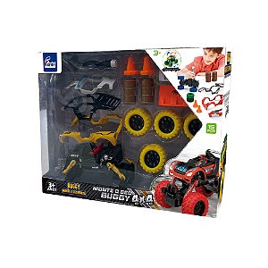 BUGGY MONTA E DESMONTA AMARELO - FENIX