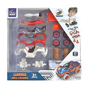 CARRINHO MONTA E DESMONTA VERMELHO - FENIX