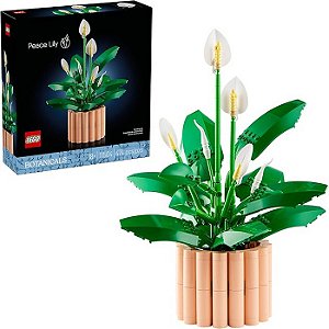 LEGO BOTANICALS LIRIO-DA-PAZ - LEGO
