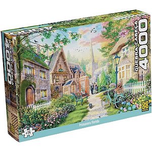 QUEBRA CABEÇA PRIMAVERA FLORIDA 4000 PEÇAS - GROW