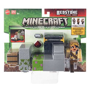 MINECRAFT REDSTONE CHARGED - O TRIPWIRE DO CAÇADOR - MATTEL