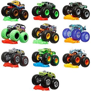 HOT WHEELS MONSTER TRUCKS CARROS 1:64 SORTIMENTO - MATTEL
