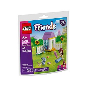 LEGO FRIENDS CASA DE COELHO COM JARDIM - LEGO