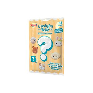 CASINHA FELIZ SAQUINHO SURPRESA FILHOTES - ZOOP TOYS