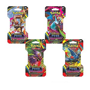 BLISTER UNITARIO POKEMON TCG MEGAEVOLUCAO FOGO FANTASMAGORICO - COPAG