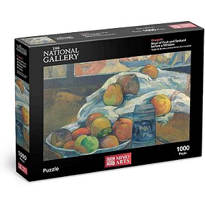 QUEBRA CABEÇA 1000 PEÇAS TIGELA FRUTAS - GAUGUIM - MIMO TOYS