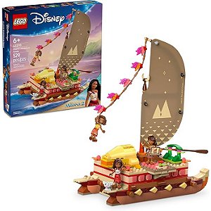 LEGO DISNEY - CANOA DE AVENTURAS DA MOANA