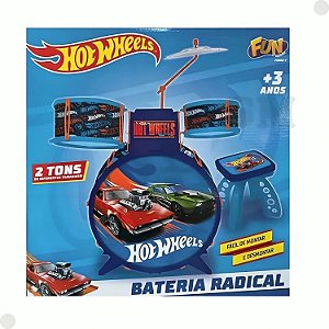 HOT WHEELS BATERIA INFANTIL RADICAL - FUN