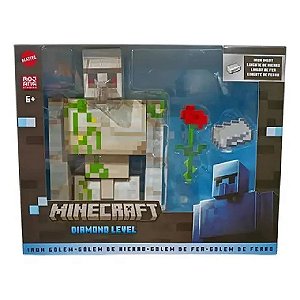 MINECRAFT DIAMOND LEVEL - IRON GOLEM - MATTEL