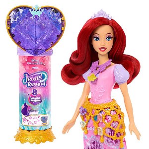 BONECA DISNEY PRINCESA ARIEL JEWEL REVEAL - MATTEL