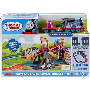 THOMAS E SEUS AMIGOS PISTA CRYSTAL CAVES - FISHER PRICE