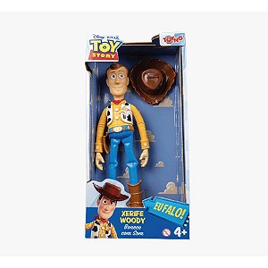 BONECO WOODY  TOY STORY COM SOM 26CM - TOYNG