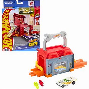 HOT WHEELS CITY PISTA OFICINA DE REPAROS - MATTEL