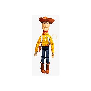BONECO WOODY ORIGINAL EM PANO COM SOM - DISNEY PIXAR TOY STORY - TOYNG