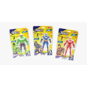 VINGADORES BONECO DE ESTICAR CAPITÃO AMERICA - TOYNG