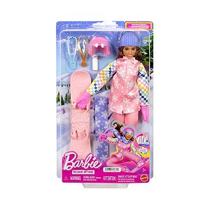 BARBIE I CAN BE PLAYSET PROFISSÕES DELUXE ESQUIADORA - MATTEL