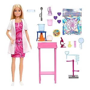 BARBIE I CAN BE PLAYSET PROFISSÕES DELUXE CIENTISTA - MATTEL