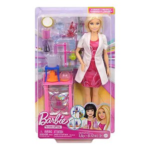 BARBIE I CAN BE PLAYSET PROFISSÕES DELUXE CIENTISTA - MATTEL