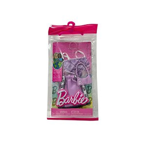 BARBIE ROUPAS FASHION INDIVIDUAIS SAIA ROXA - MATTEL