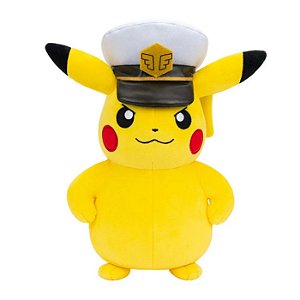 PELÚCIA POKÉMON CAPITÃO PIKACHU - SUNNY