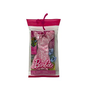 BARBIE ROUPAS FASHION INDIVIDUAIS VESTIDO ROSA - MATTEL