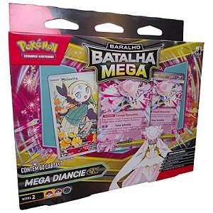 POKÉMON TCG - BARALHO BATALHA MEGA DIANCIE EX - COPAG