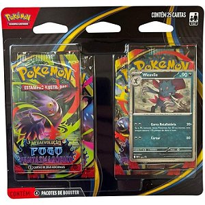 POKEMON ME02 BLISTER QUADRUPLO FANTASMAGORICO SNEASEL E WEAVILE - COPAG