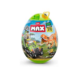 MAX-DINO ADVENTURE INT-SERIES 1 Egg Capsule (310 pecas) - CANDIDE
