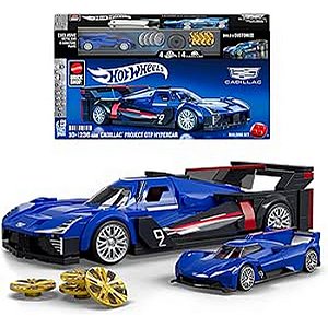 HOT WHEELS BRICK SHOP CARRO SPEED CADILLAC PROJECT GTP 1:32 - MATTEL