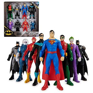 DC FIGURAS DE ACAO 15CM SUPER-HEROIS E VILOES - SUNNY