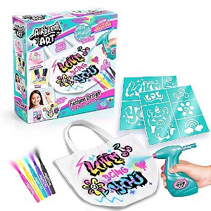 KIT FASHION DESIGN AIRBRUSH ART - FUN