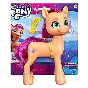 FIGURA MY LITTLE PONY SUNNY STARSCOUT - MEGA MOVIE FRIENDS - HASBRO