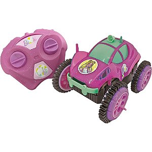 CARRINHO DE CONTROLE REMOTO BARBIE GLAMOUR FLIP - CANDIDE