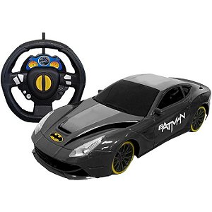 CARRINHO DE CONTROLE REMOTO BATMAN (BATERIA INCLUSA) - CANDIDE