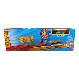 PISTA ACTION DE BRINQUEDO HOT WHEELS - GIRAR E MARCAR - MATTEL