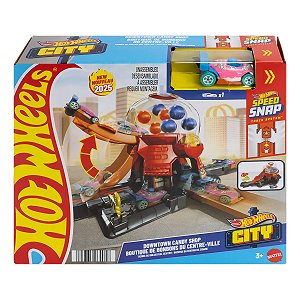 PISTA DE BRINQUEDO HOT WHEELS - LOJA DE DOCES - MATTEL