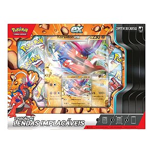 POKEMON TCG - KORAINDON EX BOX LENDAS IMPLACÁVEIS - COPAG