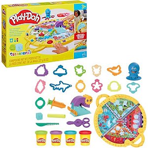 PLAY-DOH STARTERS CONJUNTO DE MASSINHA TAPETE DE ATIVIDADES - HASBRO