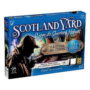 JOGO SCOTLAND YARD - MAQUINA DO TEMPO - GROW
