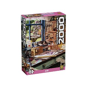 QUEBRA-CABEÇA 2000 PEÇAS - ATELIE - GROW