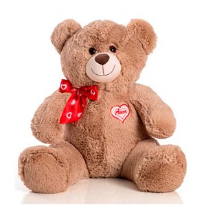 URSO DE PELUCIA 55 CM EM PE - BRUMAR